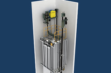 无机房电梯