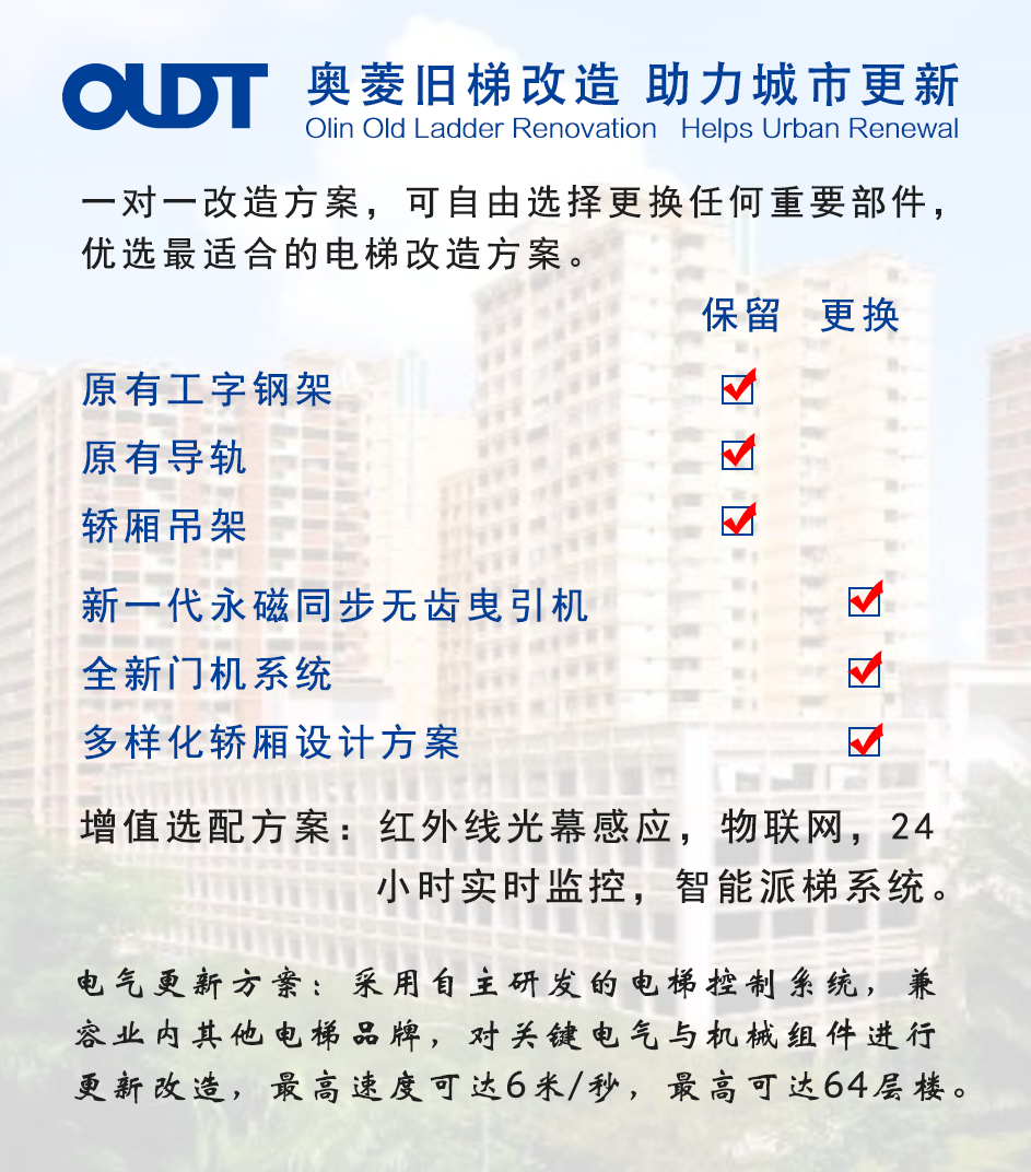 奥菱旧梯改造  助力城市更新——暨旧梯改造宣传片发布(图3)